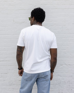 RRL Relaxed Fit Heavyweight Jersey T-Shirt Warm White