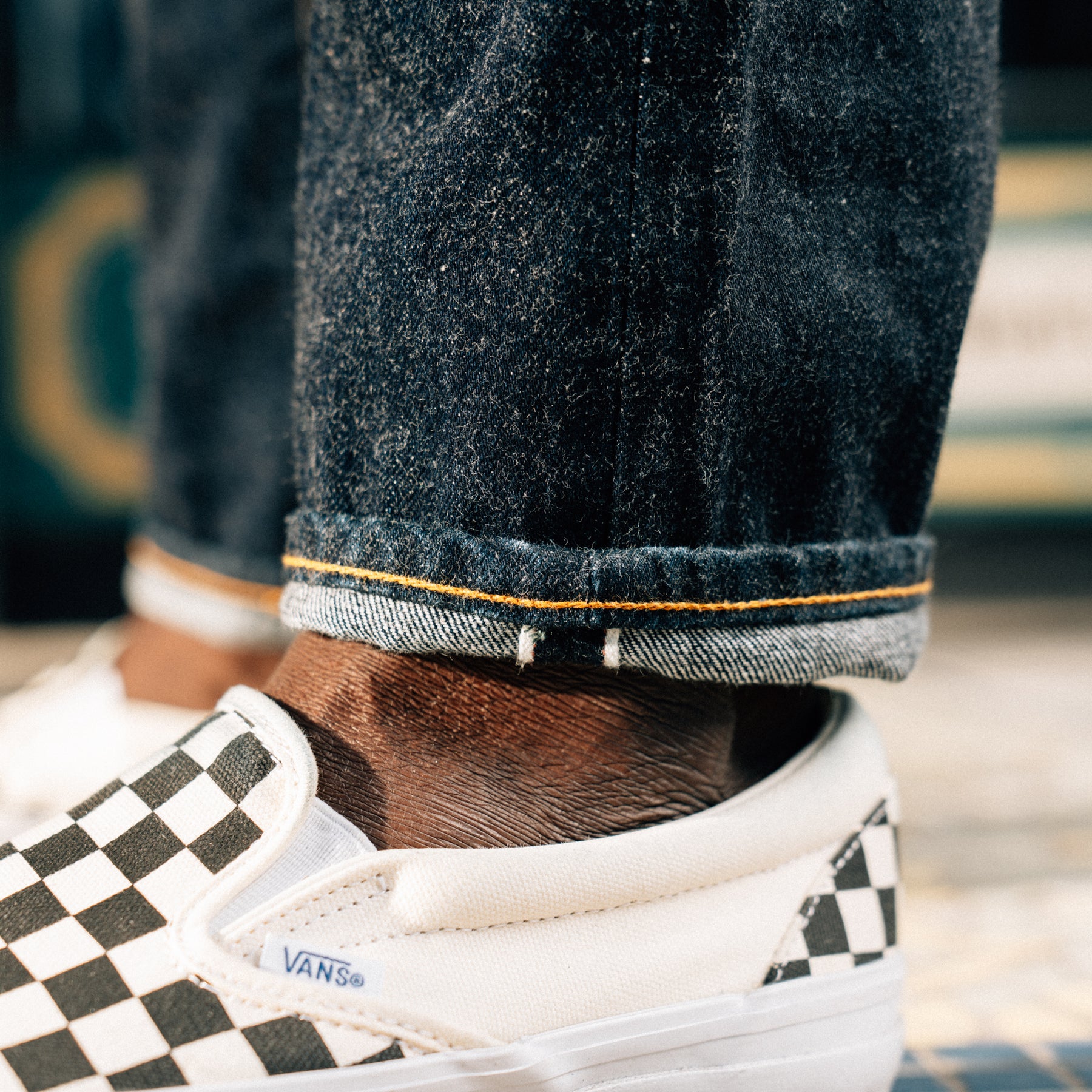 RRL Slim Fit Selvedge Jean Indigo Rinse