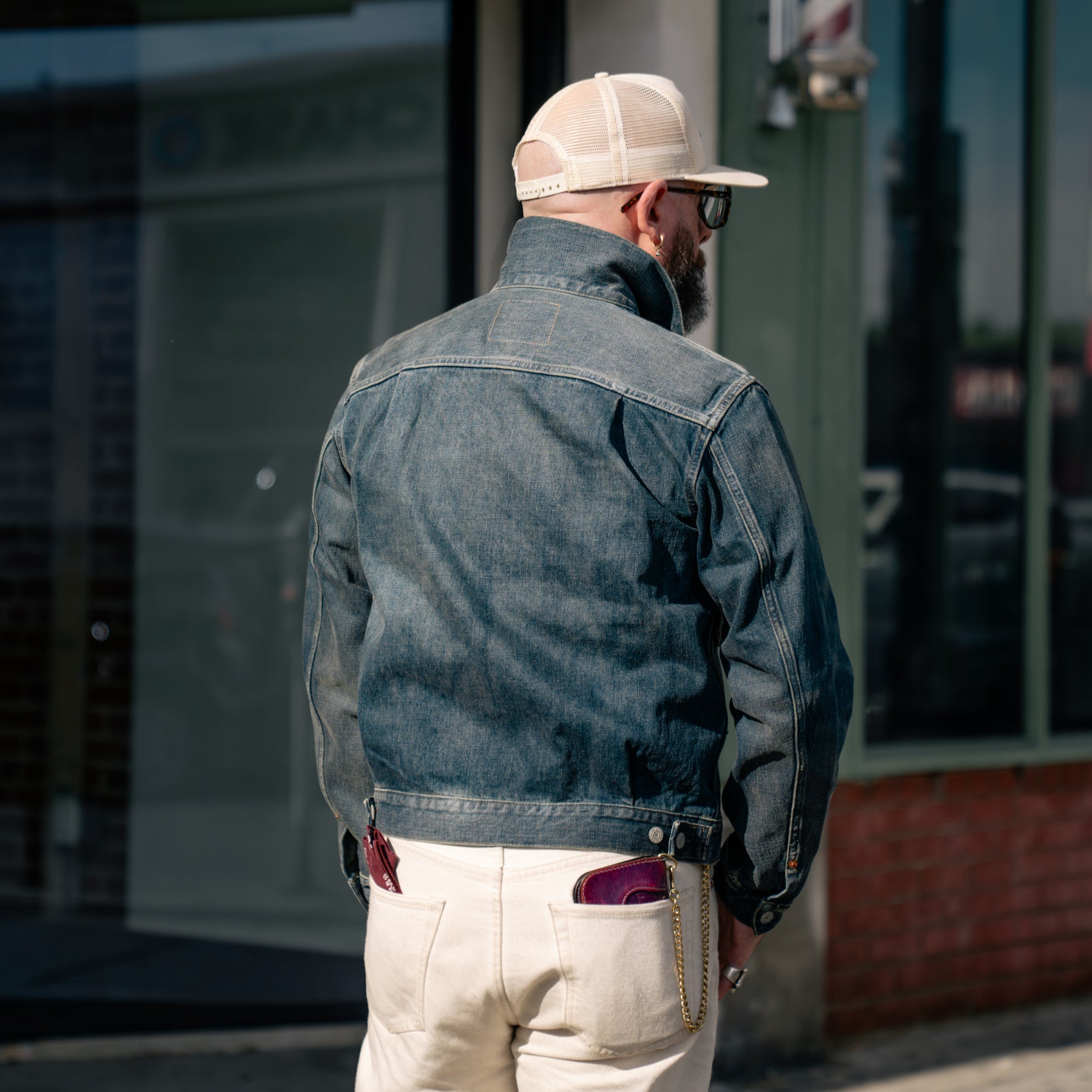 RRL Westview Denim Trucker Jacket