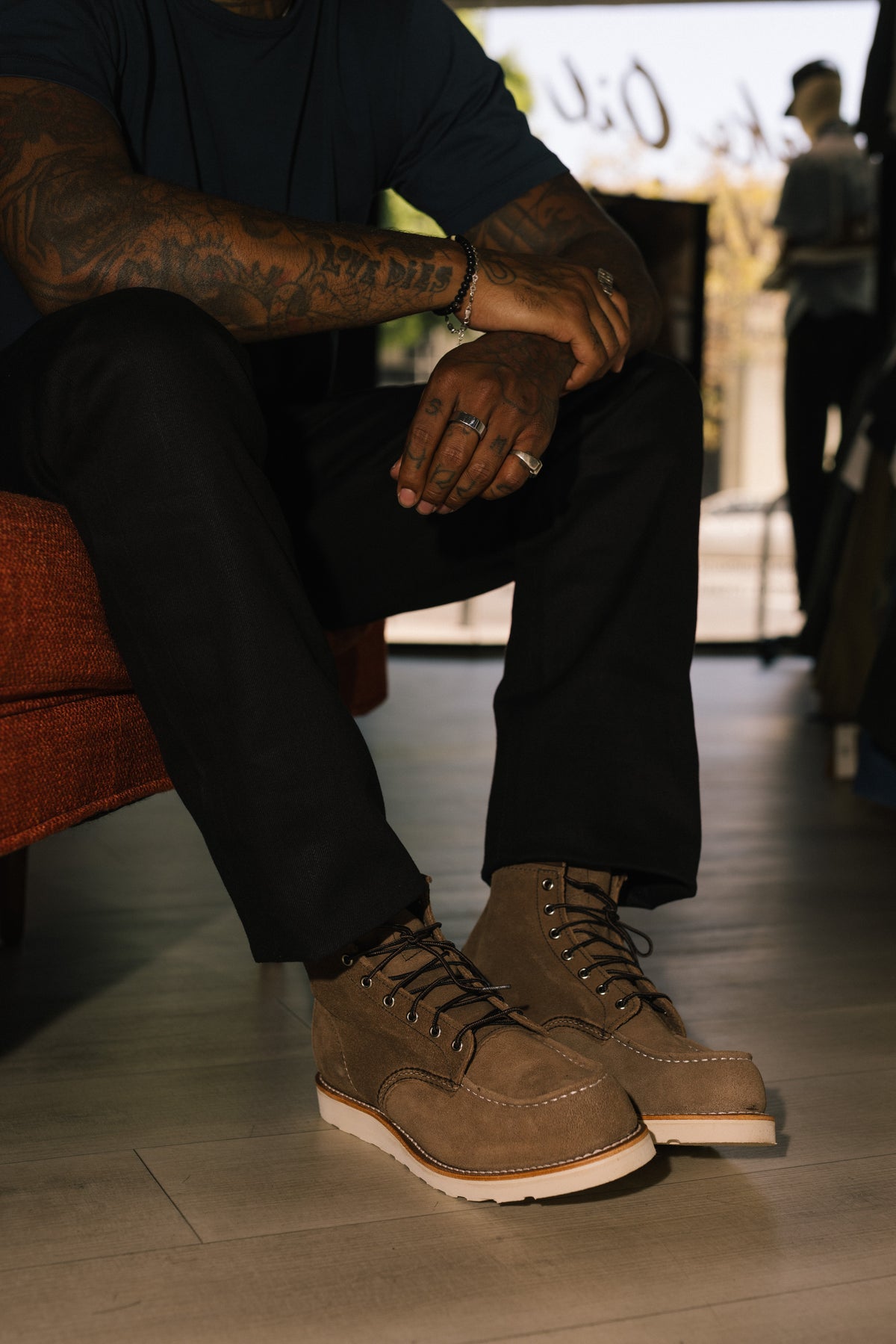 Red Wing Heritage 8838 6" Moc Toe Boot Sandstone Mohave