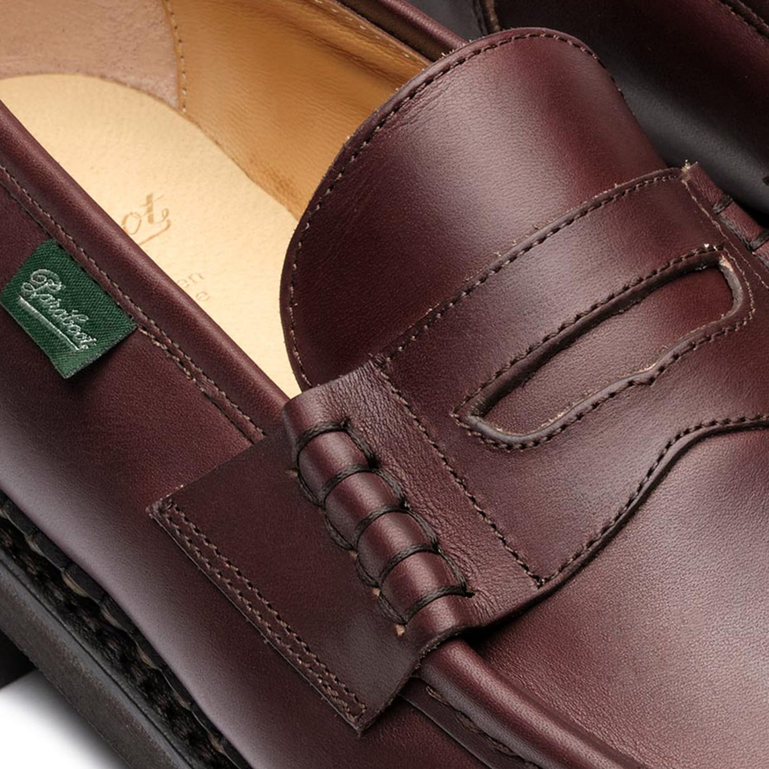 Paraboot Reims Penny Loafer Lisse Café