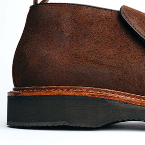 Alden x Snake Oil Provisions Romeo Chukka Boot Reverse Tobacco Chamois