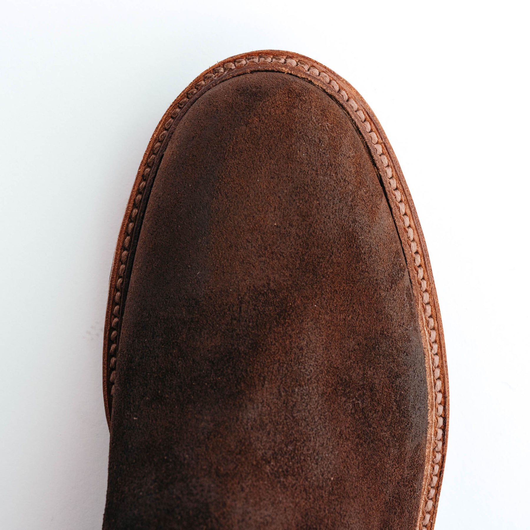 Alden x Snake Oil Provisions Romeo Chukka Boot Reverse Tobacco Chamois