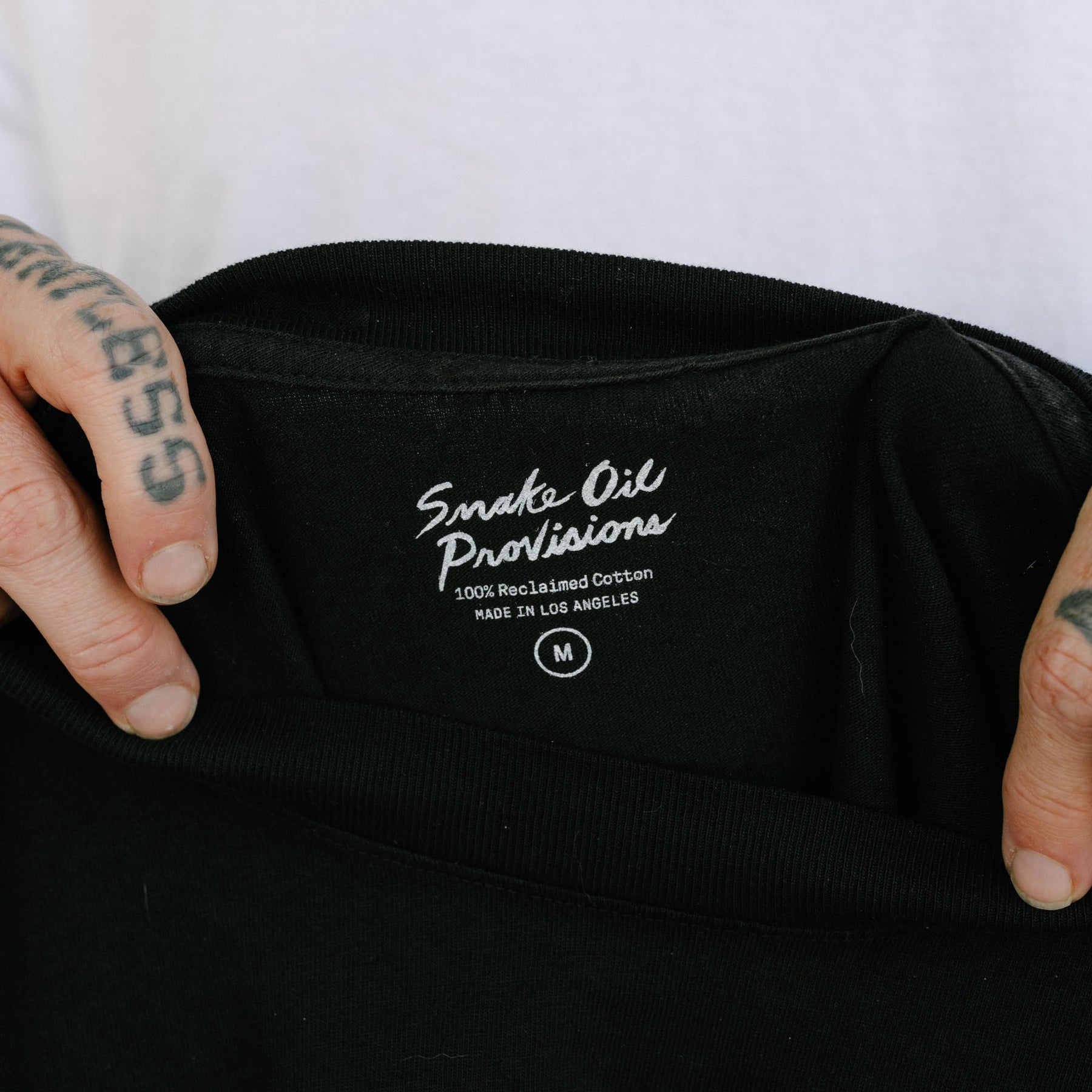 Snake Oil Provisions Easy Tee White