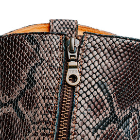 Santa Rosa Brand x Snake Oil Provisions Heartbreaker Boot Brown Snake