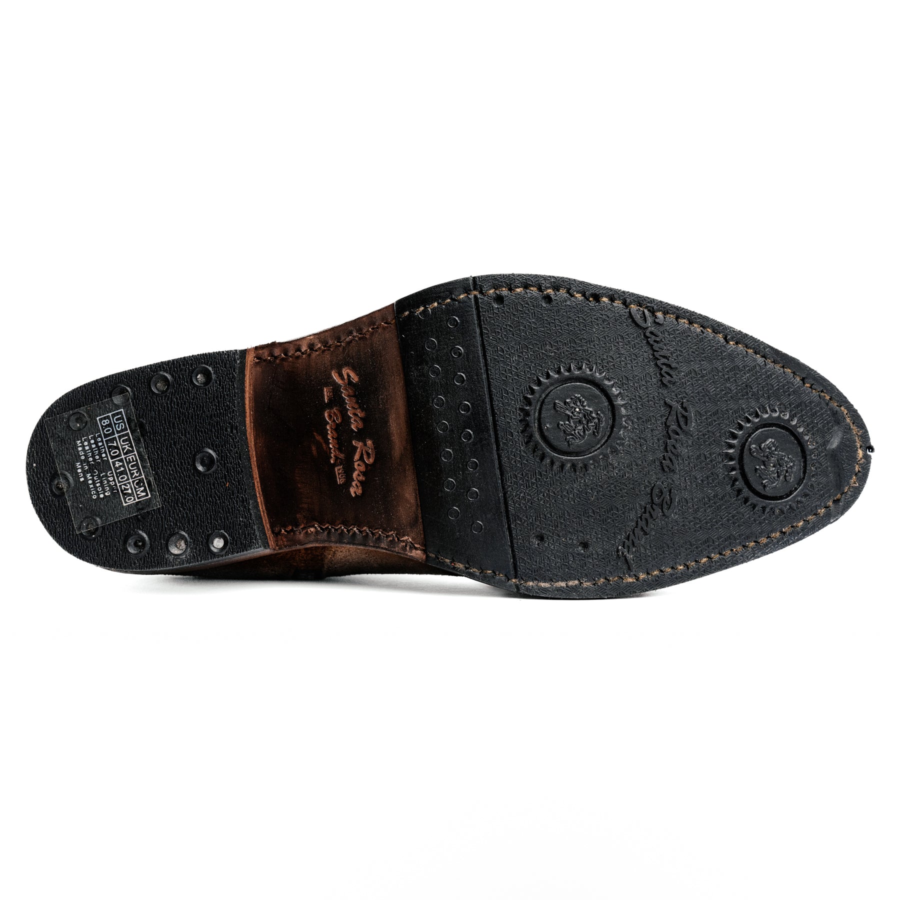 Santa Rosa x Snake Oil Provisions Heartbreaker Boot Tobacco Suede