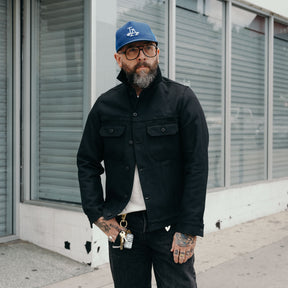 Rogue Territory x Snake Oil Provisions Stealth Sashiko Cruiser Jacket