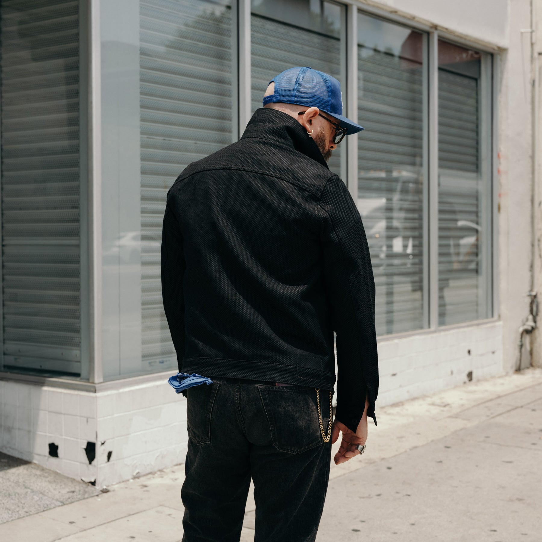 Rogue Territory x Snake Oil Provisions Stealth Sashiko Cruiser Jacket