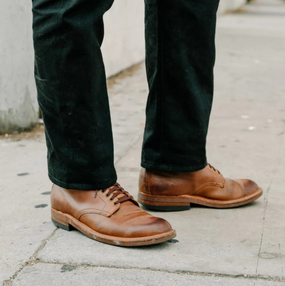 Alden x Snake Oil Provisions Union Plain Toe Boot Natural Chromexcel PRE-ORDER DEPOSIT