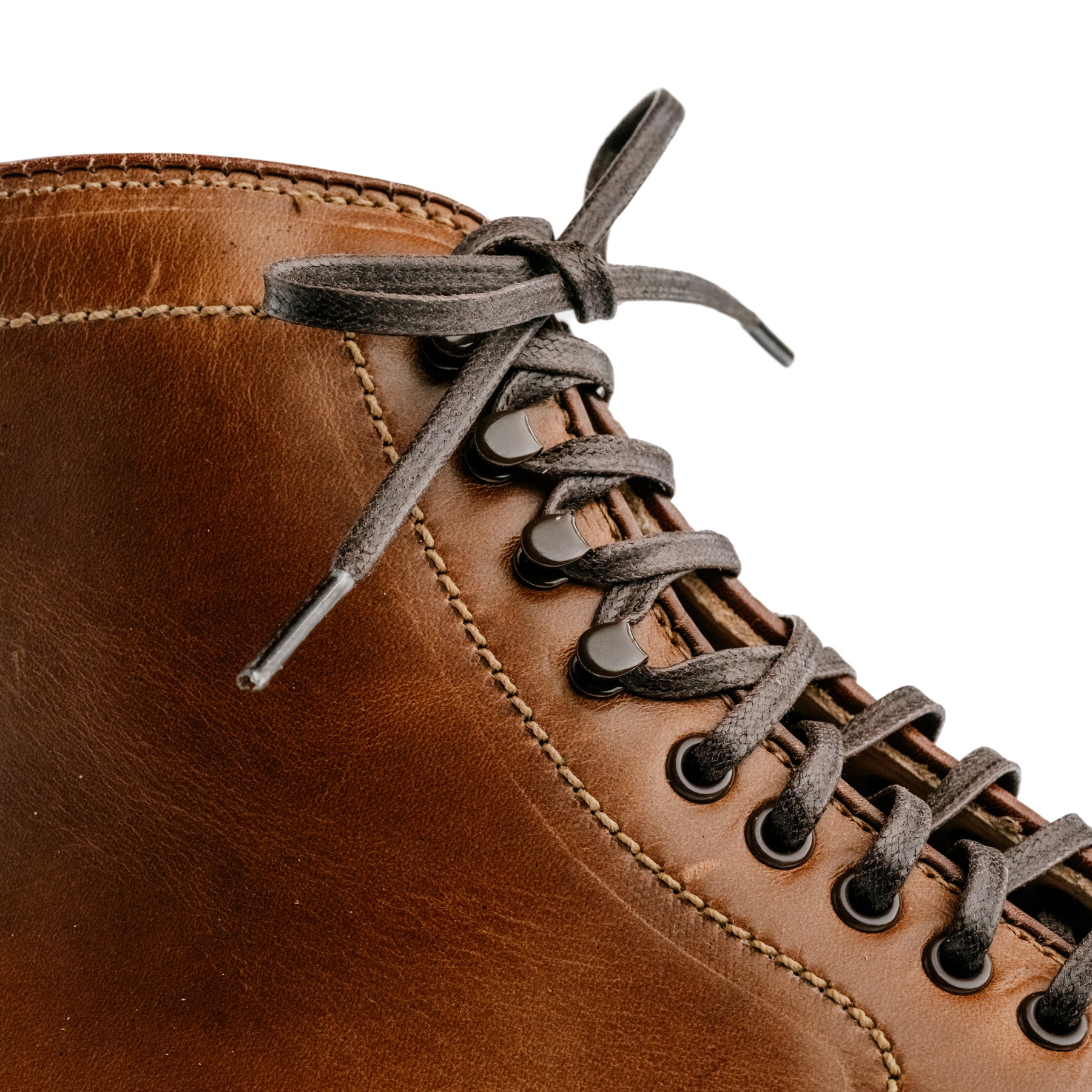 Alden x Snake Oil Provisions Union Plain Toe Boot Natural Chromexcel