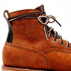 White's x Snake Oil Provisions Modified Big Shooter Boot Redwood Roughout FINAL SALE
