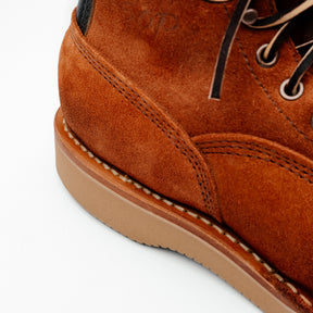 White's x Snake Oil Provisions Modified Big Shooter Boot Redwood Roughout FINAL SALE