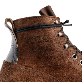 White's Boots x Snake Oil Provisions Big Shooter Brown Roughout