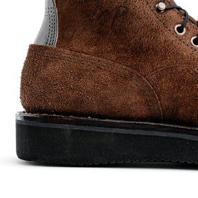 White's Boots x Snake Oil Provisions Big Shooter Brown Roughout