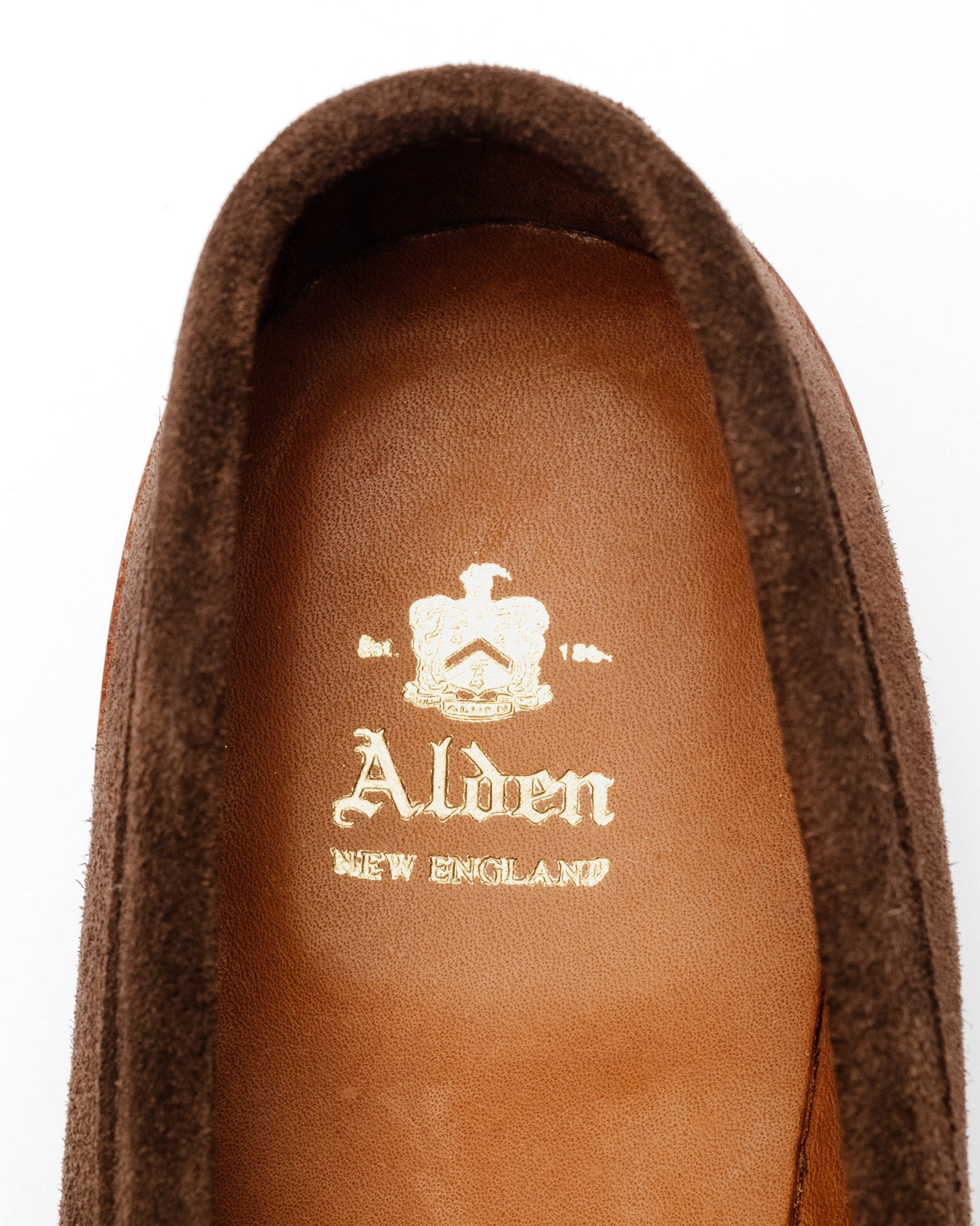 Alden 6221L Unlined Penny Loafer Snuff Suede