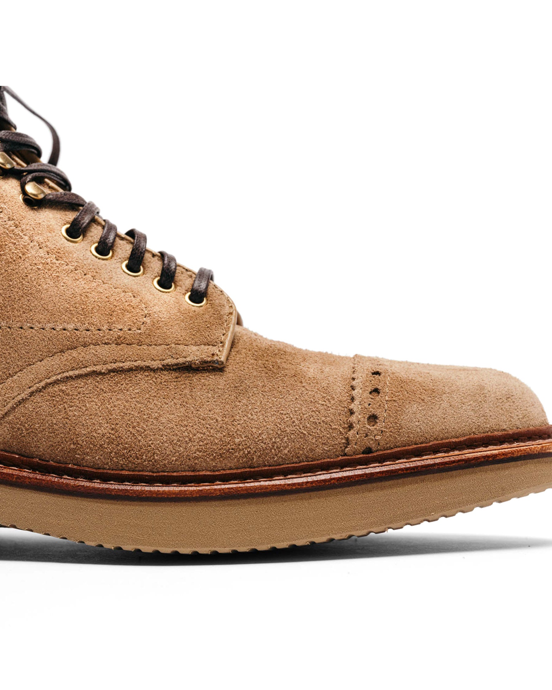 Alden x Snake Oil Provisions Dune Boot Tan Suede