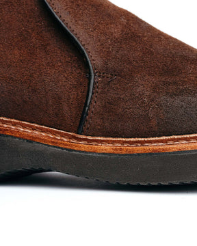 Alden x Snake Oil Provisions Romeo Chukka Boot Reverse Tobacco Chamois