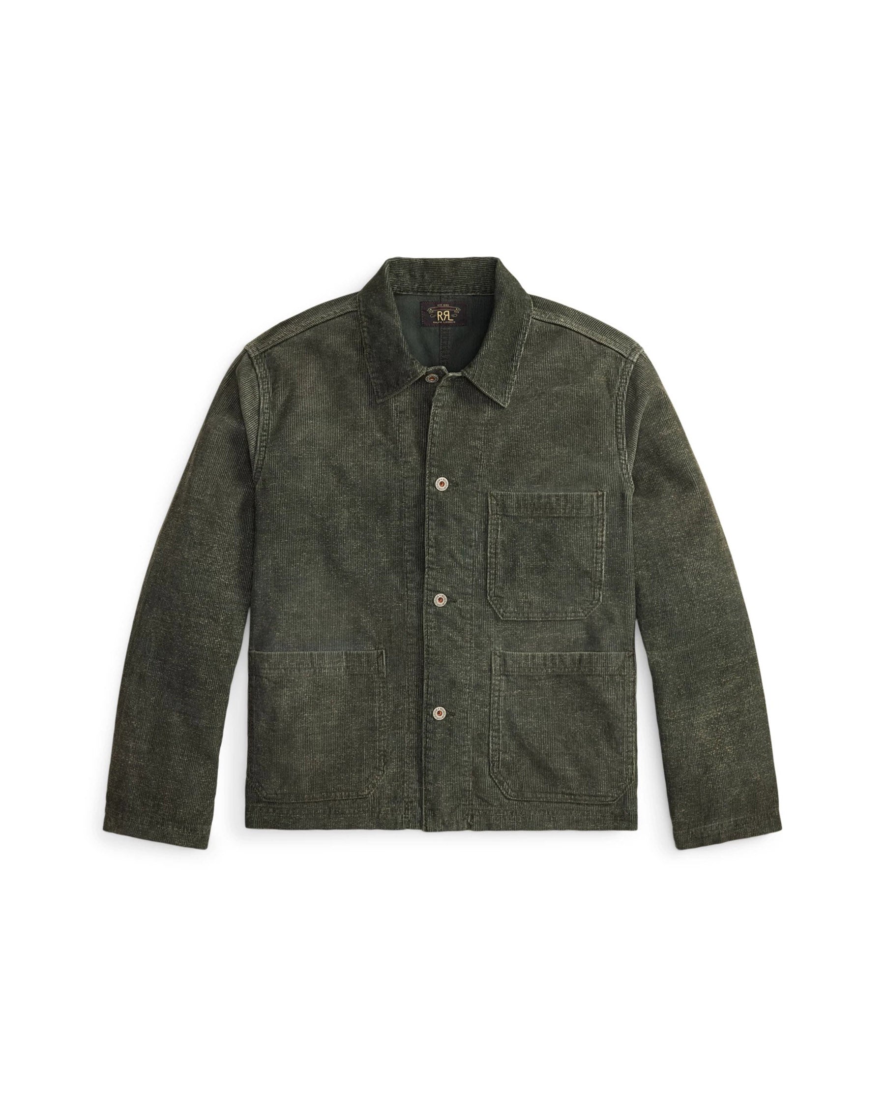 RRL Corduroy Shirt Jacket Vintage Grey