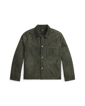 RRL Corduroy Shirt Jacket Vintage Grey
