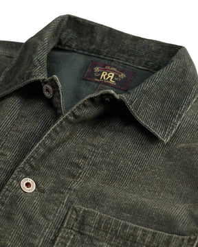RRL Corduroy Shirt Jacket Vintage Grey