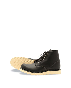 Red Wing Heritage 8165 6-Inch Round Toe Boot Black Chrome