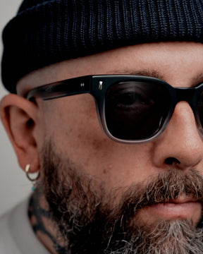 SALT. Jennings Polarized Sunglasses Matte Costal Fog