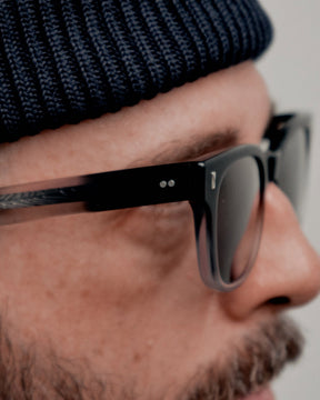 SALT. Jennings Polarized Sunglasses Matte Costal Fog