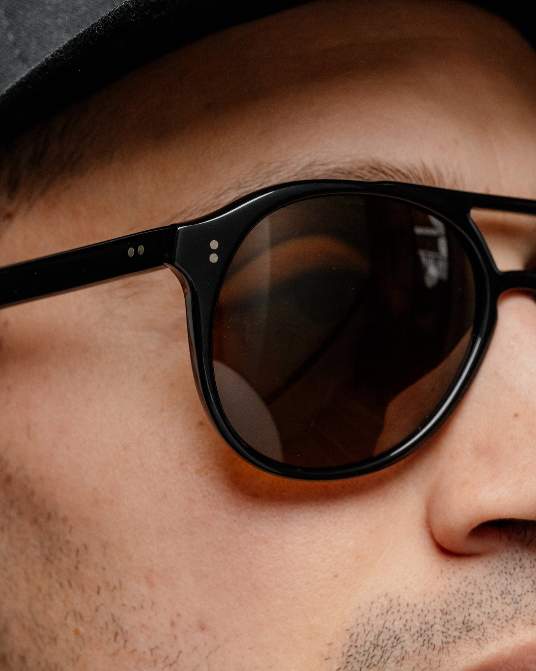 SALT. Rockwood Black | Polarized Glass Deep Brown Lens