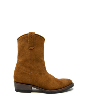 Santa Rosa x Snake Oil Provisions Heartbreaker Boot Tobacco Suede