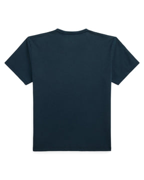 RRL Relaxed Fit Heavyweight Jersey T-Shirt Dark Navy