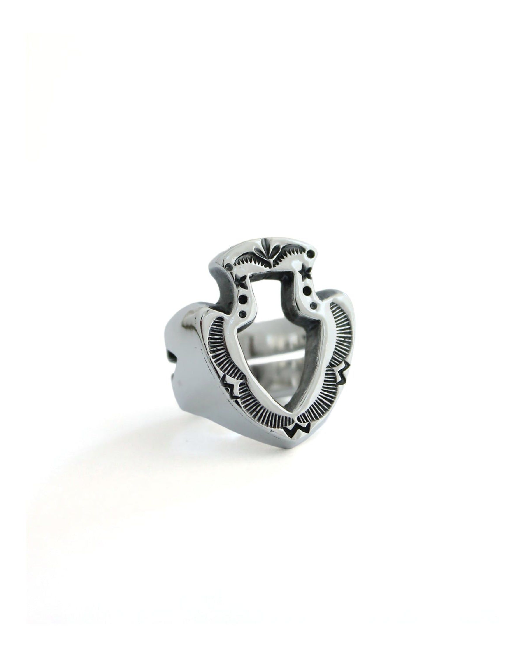 Mt. Hill Sterling Silver Signet Ring "Arrow"
