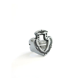 Mt. Hill Sterling Silver Signet Ring "Arrow"