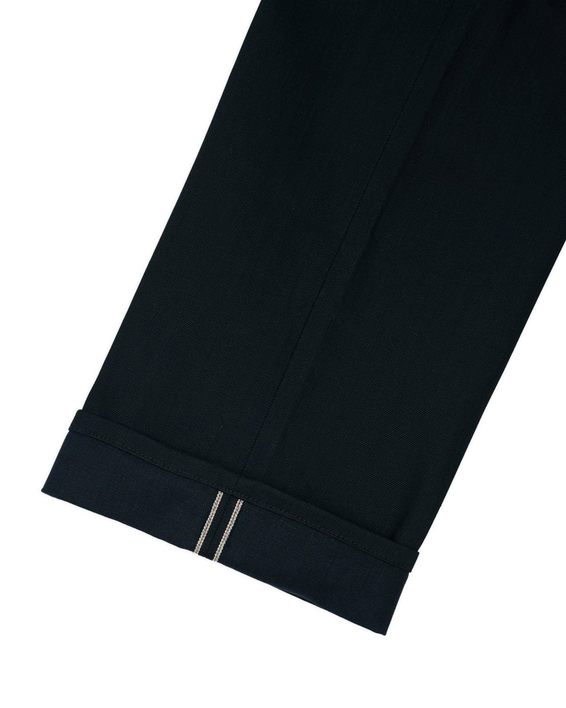 Brain Dead Type 00 14.25oz Selvedge Denim Pant Solid Black