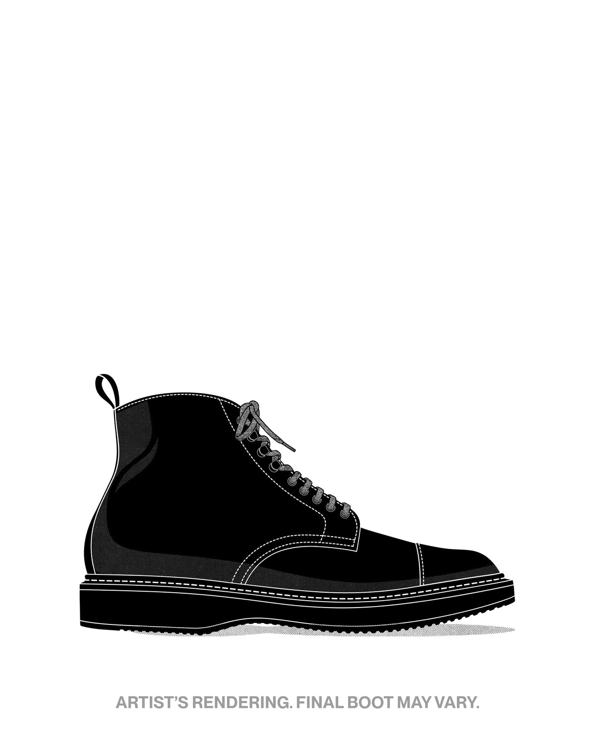 Alden x Snake Oil Provisions Vandal Boot Black Chromexcel