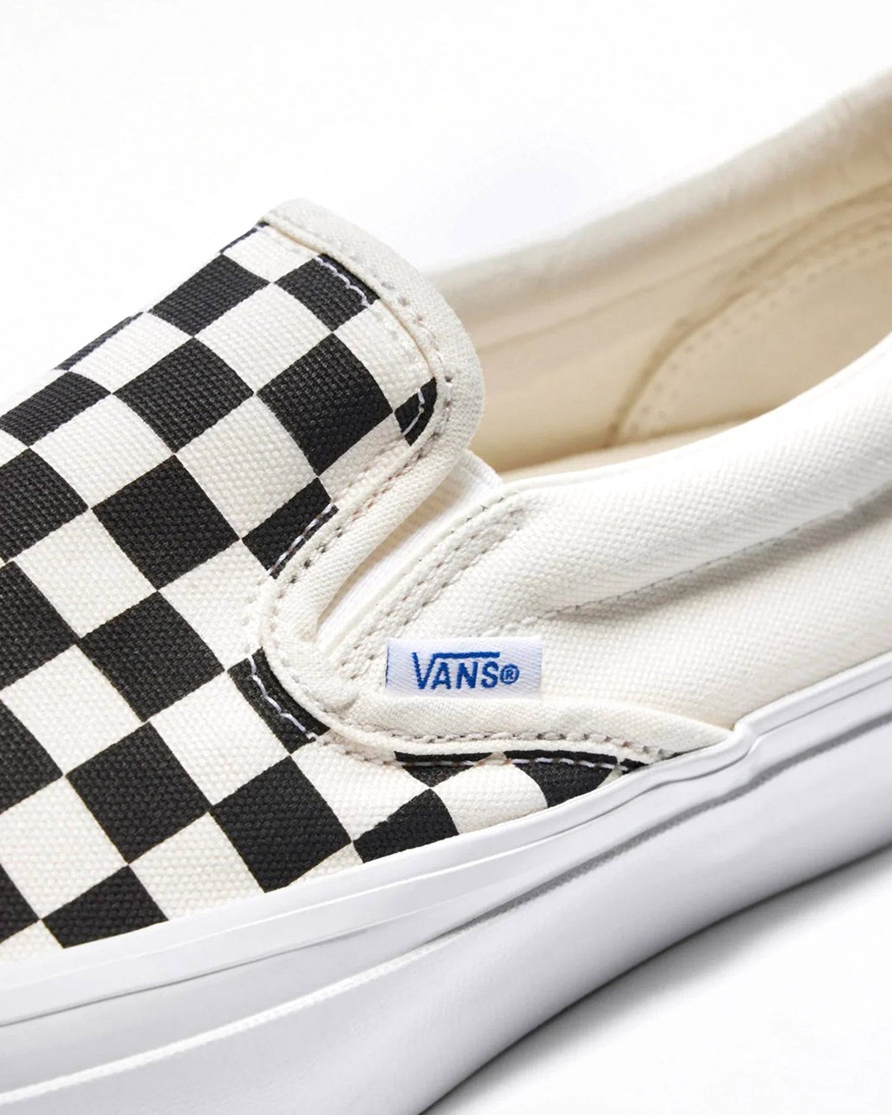 Vans LX Slip-On Reissue 98 Checkerboard Black/ Off White