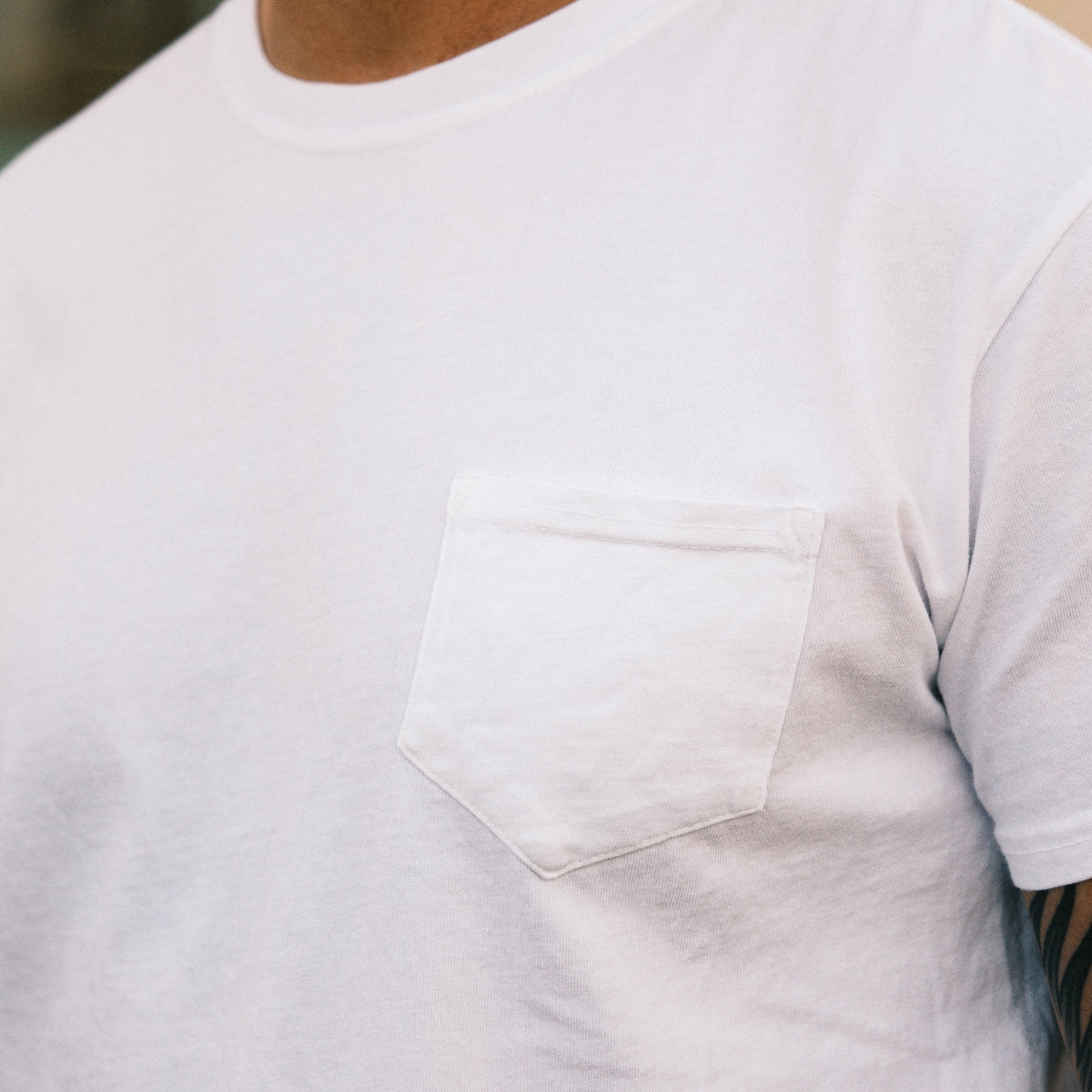 Snake Oil Provisions SOP Pocket Tee White FINAL SALE