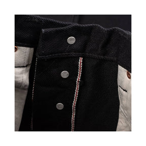 Iron Heart IH-666S-SBG 21oz Selvedge Denim Straight Cut Superblack Fades to Grey FINAL SALE