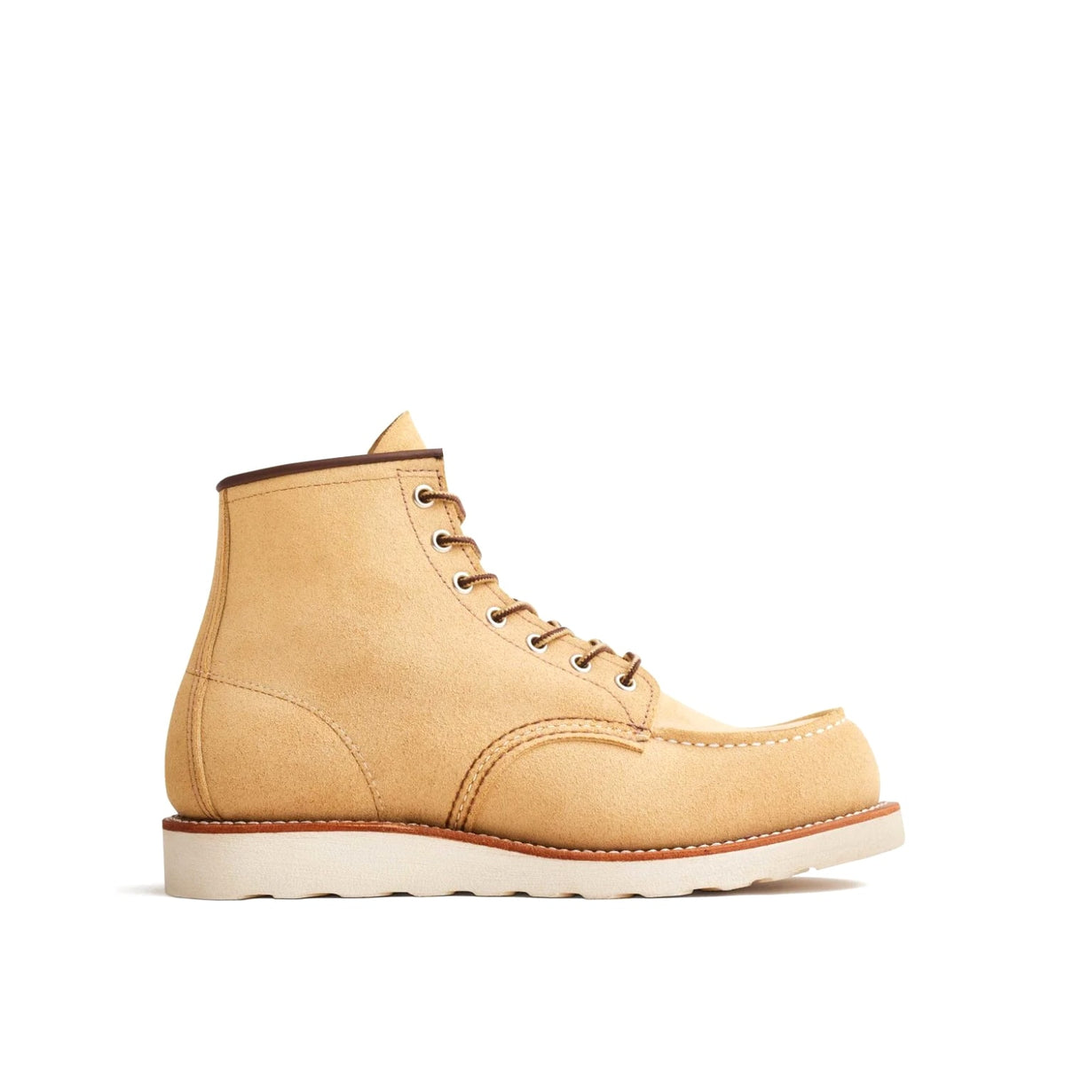 Red Wing Heritage 8833 6-Inch Classic Moc Hawthorne Abilene Roughout PRE-OWNED FINAL SALE