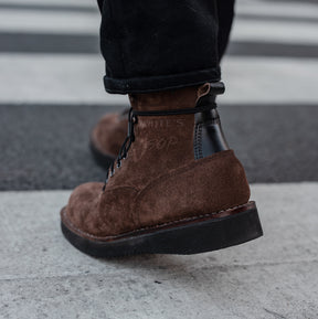 White's Boots x Snake Oil Provisions Big Shooter Brown Roughout